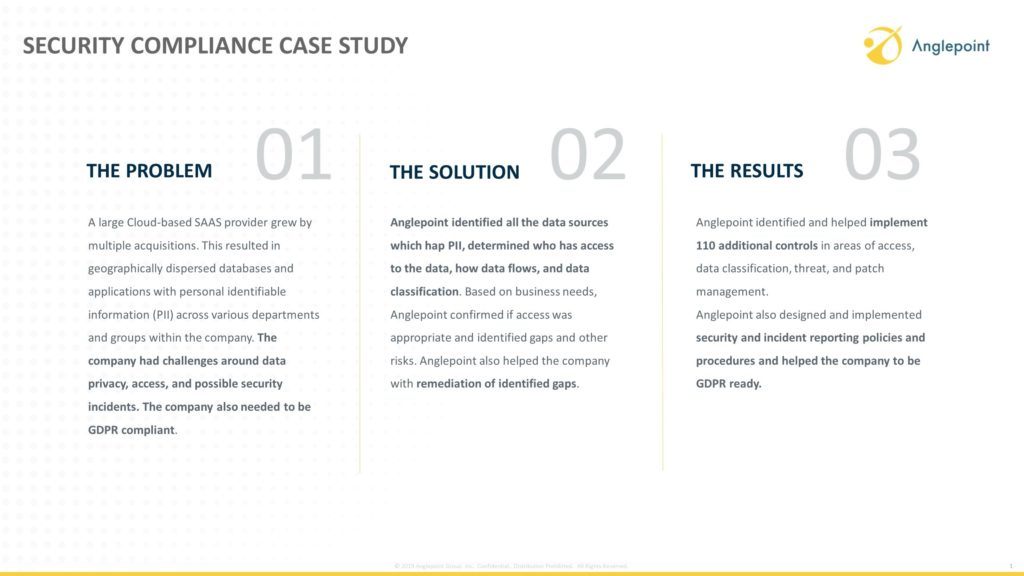 software compliance case study