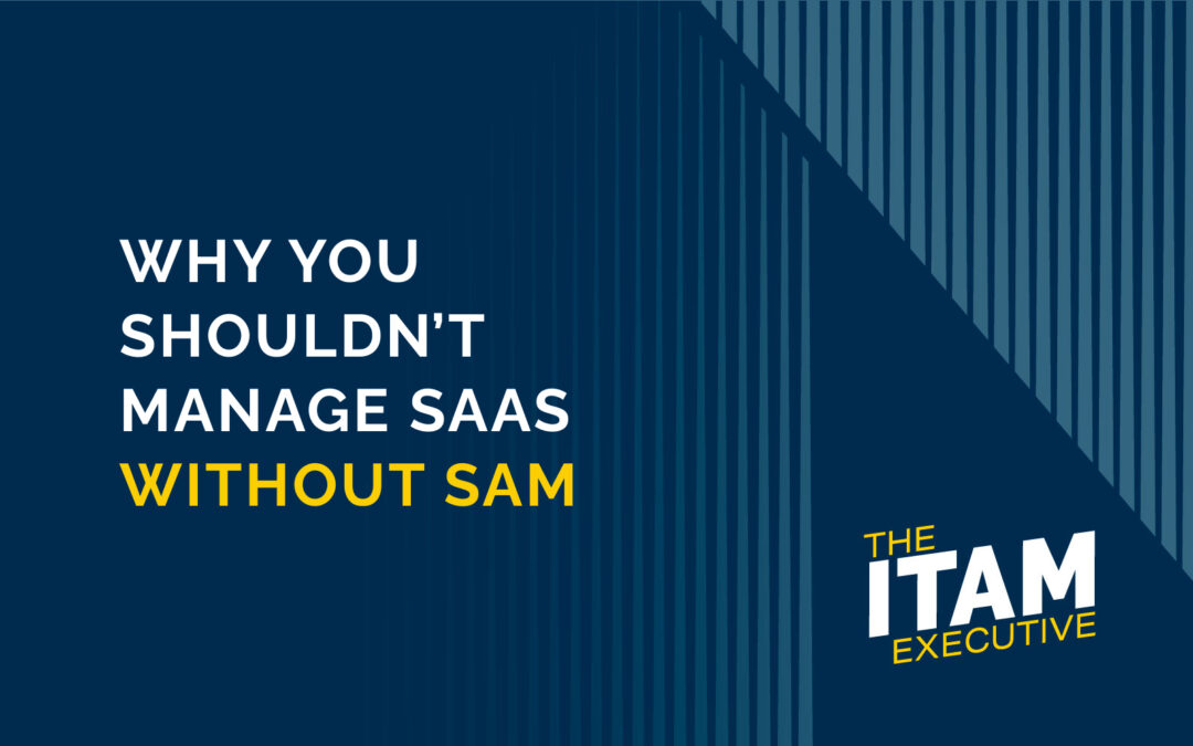 Why You Shouldn’t Manage SaaS Without SAM
