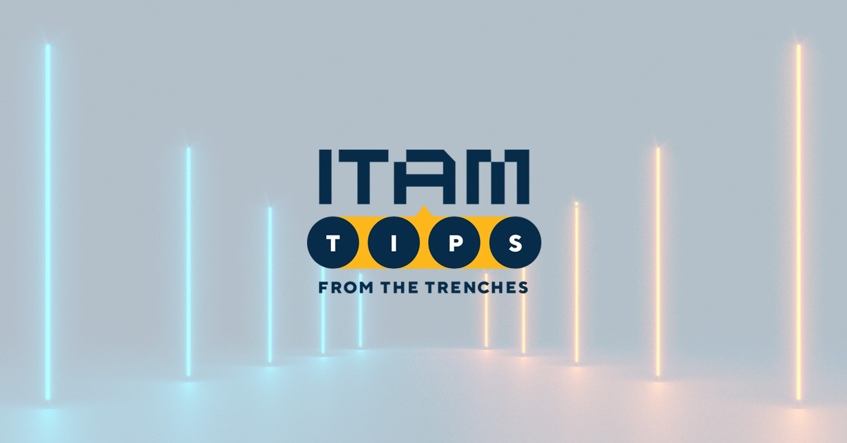 ITAM Tips From The Trenches hero image