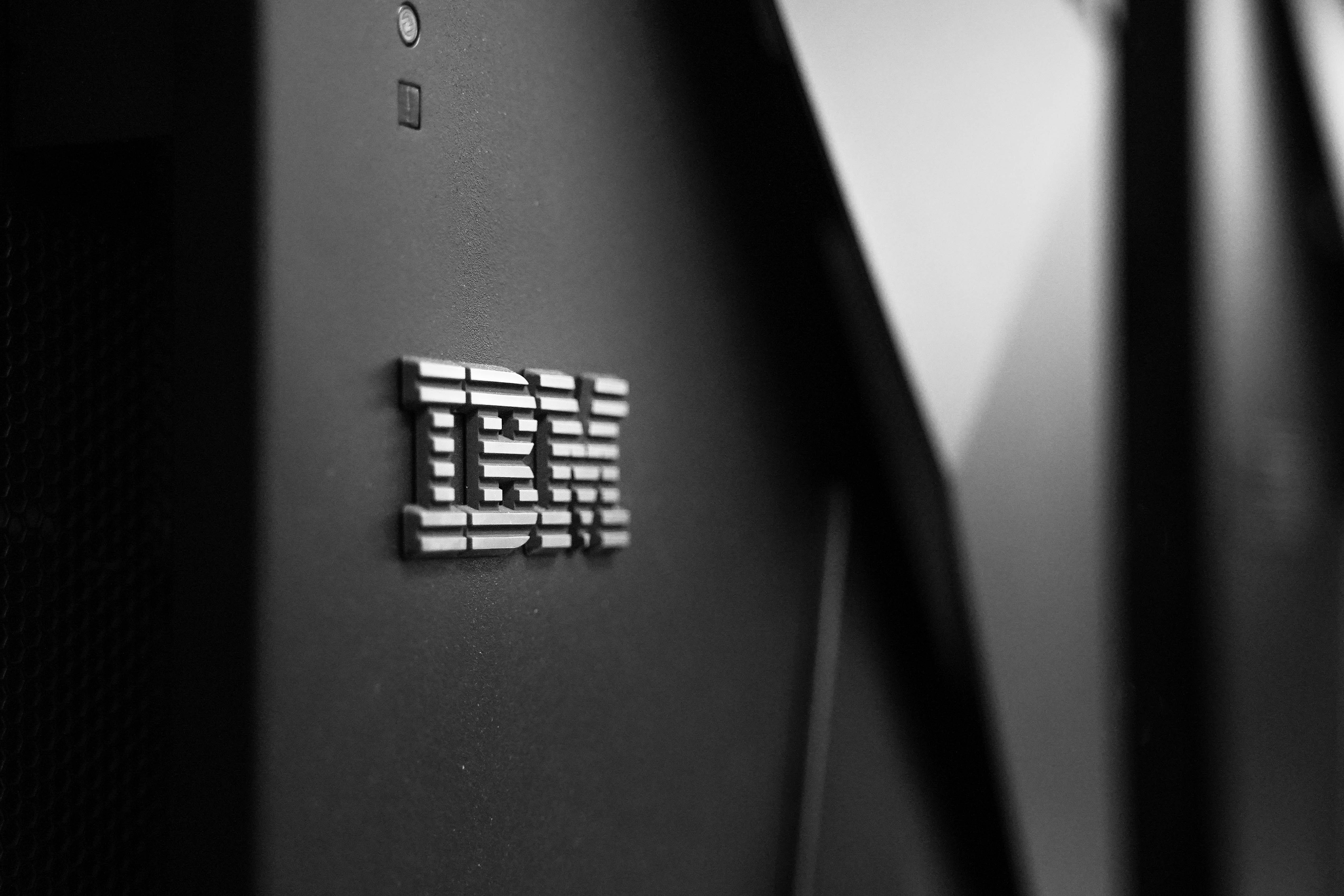 IBM Wall Logo